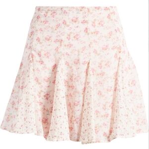 All in Favor Godet Inset Mini Skirt